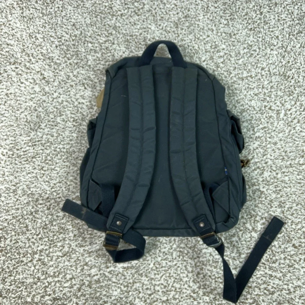 Fjallraven Ovik Backpack 15 Unisex Blue Canvas Outdoor Travel Daypack Hiking